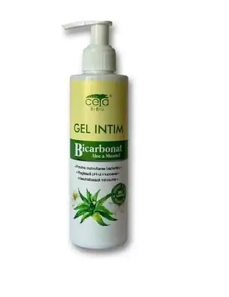 GEL INTIM BICARBONAT & ALOE & MUSETEL 200ML POMPITA Ceta, UNGUENTE/CREME/GELURI