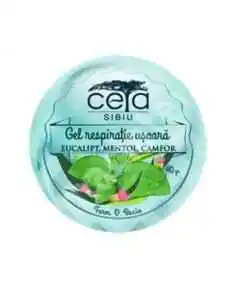 GEL RESPIRATIE USOARA EUCALIPT, MENTOL & CAMFOR 40GR/50ML Ceta, UNGUENTE/CREME/GELURI