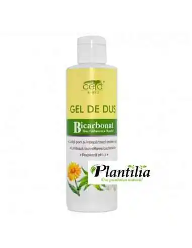 GEL DUS CU BICARBONAT & ALOE & GALBENELE & MUSETEL 200ML FLACON Ceta, UNGUENTE/CREME/GELURI