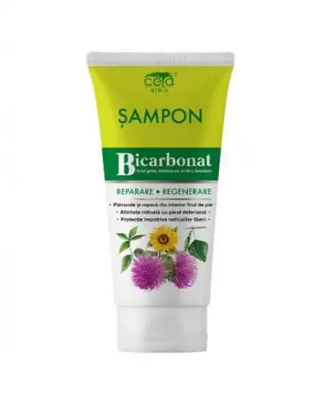 SAMPON REGENERARE & PROTECTIE CU BICARBONAT 200ML Ceta, UNGUENTE/CREME/GELURI