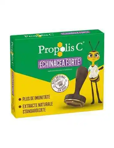 Propolis C + Echinacea forte 20 cpr Fiterman, REMEDII NATURISTE