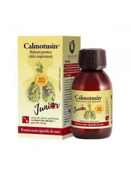 CALMOTUSIN JUNIOR SIROP BALSAM 100ML CIRESE Dacia Plant, SIROPURI