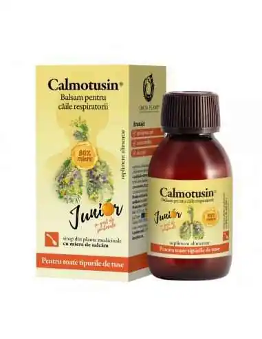 CALMOTUSIN JUNIOR SIROP BALSAM 100ML PORTOCALE Dacia Plant, SIROPURI