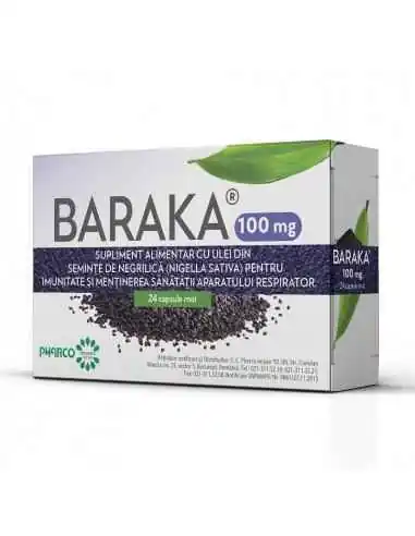 Baraka 100 mg 24 cps Pharco, Stres