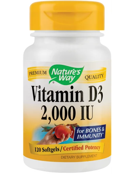 Vitamina D3 120 cps Secom, VITAMINE SI MINERALE