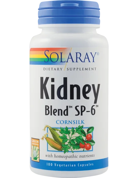 Kidney Blend 100 capsule Solaray, Retentie hidrica