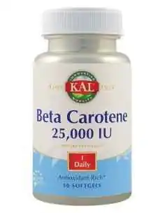 Beta Carotene 25000UI 50 capsule moi Kal, VITAMINE SI MINERALE