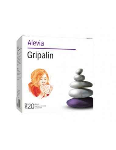 Gripalin Solubil 20 plicuri Alevia, REMEDII NATURISTE