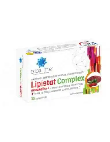 LIPISTAT COMPLEX 30CPR HELCOR, REMEDII NATURISTE