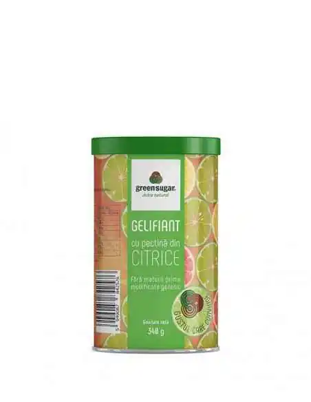 GREEN SUGAR GELIFIANT CU PECTINA DIN CITRICE 340GR REMEDIA, CATEGORII PRODUSE