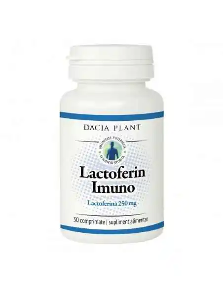 LACTOFERIN IMUNO 30CPR DACIA PLANT, REMEDII NATURISTE