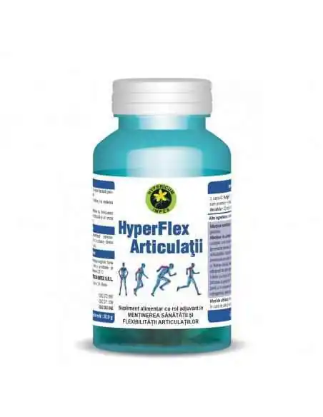HYPERFLEX ARTICULATII 60CPS HYPERICUM, REMEDII NATURISTE