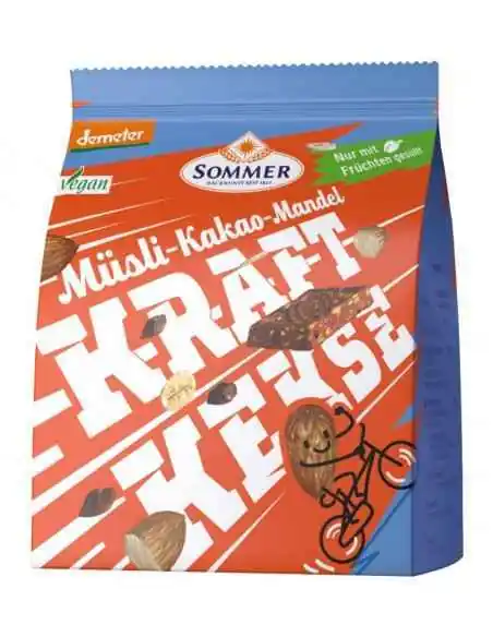 BISCUITI ECOLOGICI CU MUSLI, CACAO SI MIGDALE 80GR Sommer, CATEGORII PRODUSE