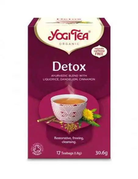 YOGI ORGANIC-CEAI ECO DETOXIFIANT 17DZ Yogi Tea, CEAIURI DOZE
