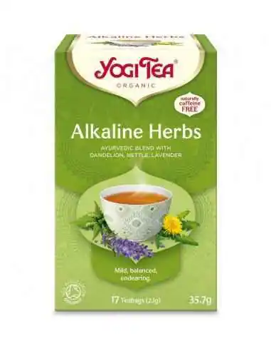 YOGI ORGANIC-CEAI ECO DIN PLANTE ALCALINE 17DZ Yogi Tea, CEAIURI DOZE