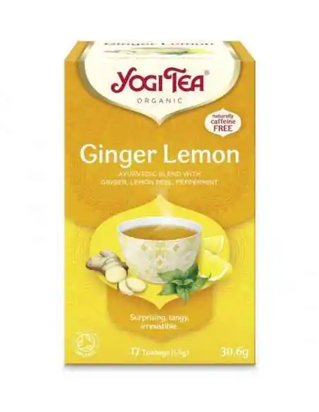 YOGI ORGANIC-CEAI ECO GHIMBIR SI LAMAIE 17DZ Yogi Tea, CEAIURI DOZE