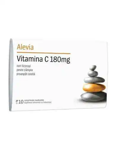 Vitamina C 180mg 20 comprimate Alevia, REMEDII NATURISTE