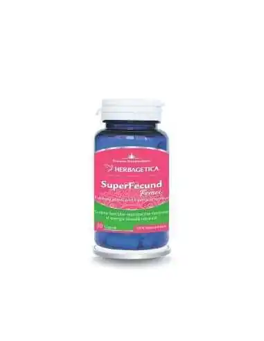 SuperFecund Femei 30 capsule Herbagetica, Tulburari Hormonale