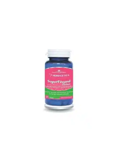 SuperFecund Femei 30 capsule Herbagetica, Tulburari Hormonale