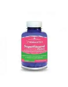SuperFecund Femei 120 capsule Herbagetica, Tulburari Hormonale