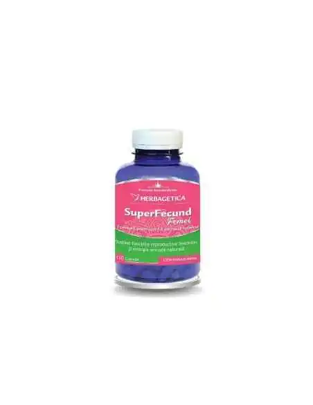 SuperFecund Femei 120 capsule Herbagetica, Tulburari Hormonale