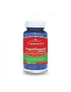 SUPERFECUND BARBATI 30 capsule Herbagetica, Tulburari Hormonale