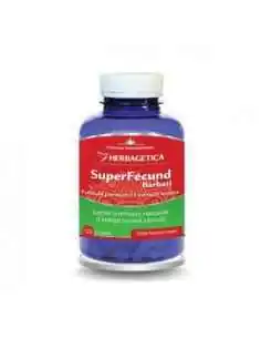 SUPERFECUND BARBATI 120 capsule Herbagetica, Tulburari Hormonale