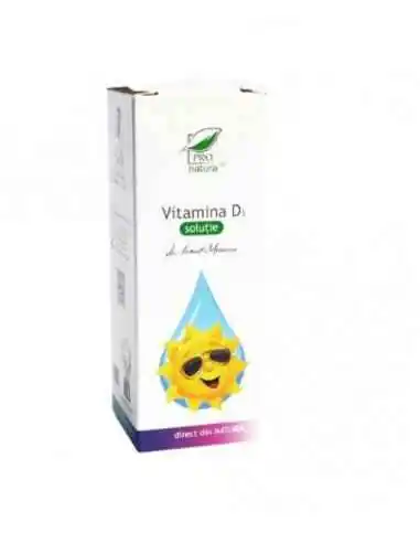 VITAMINA D3 10ML MEDICA, REMEDII NATURISTE