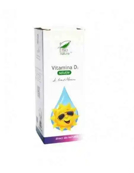 VITAMINA D3 10ML MEDICA, REMEDII NATURISTE