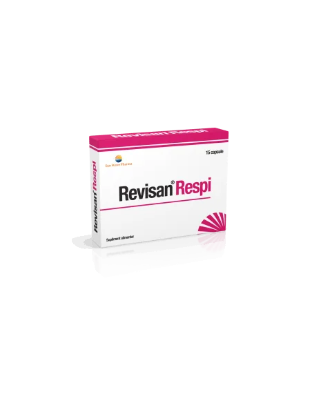 Revisan Respi 15 capsule Sun Wave Pharma, VITAMINE SI MINERALE