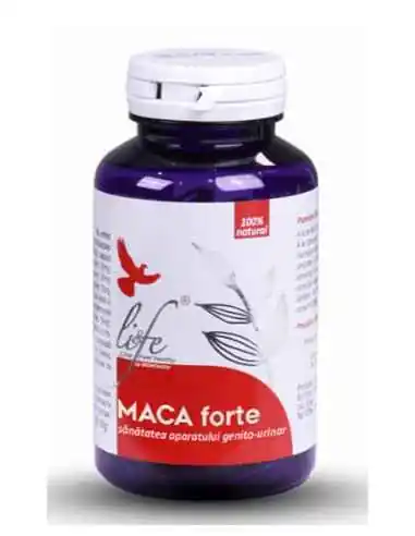 Maca Forte 60 capsule DVR Pharm, REMEDII NATURISTE