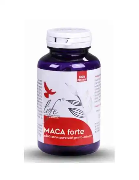 Maca Forte 60 capsule DVR Pharm, REMEDII NATURISTE