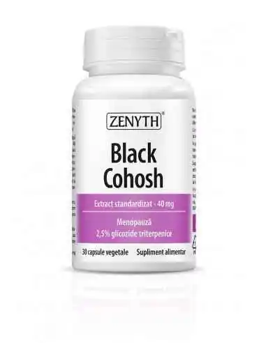 Black Cohosh 30 capsule Zenyth, Tulburari Hormonale