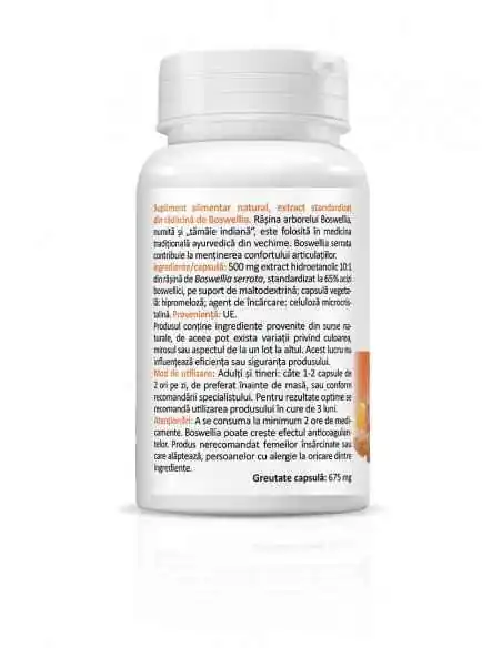 Boswellia 30 capsule Zenyth, REMEDII NATURISTE