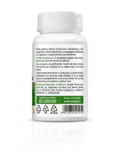 Ginseng Siberian 30 cpasule Zenyth, Sistemul nervos