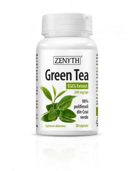 Green Tea Extract 30 capsule Zenyth, Sistemul nervos
