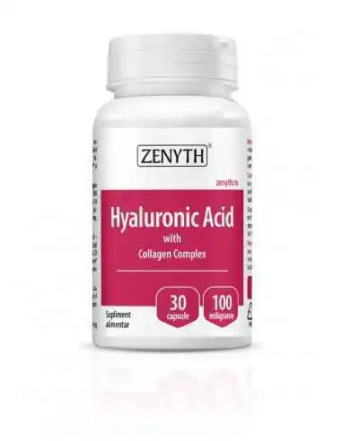 Hyaluronic Acid with Collagen Complex 30 capsule Zenyth, Sanatatea pielii