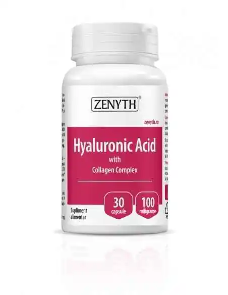 Hyaluronic Acid with Collagen Complex 30 capsule Zenyth, Sanatatea pielii