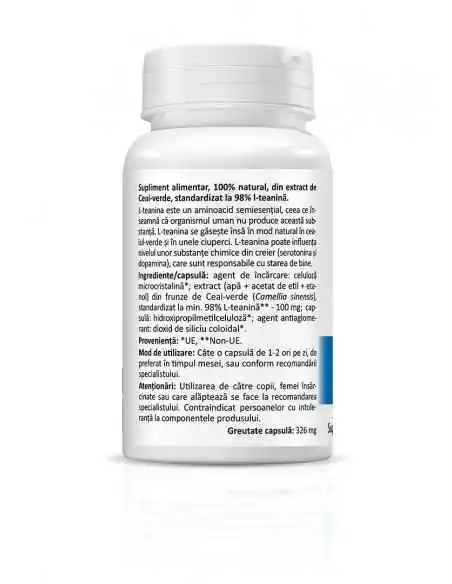 L-Theanine 30 capsule Zenyth, Stres