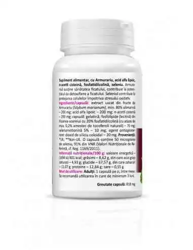 Liver Help Forte 30 capsule Zenyth, REMEDII NATURISTE