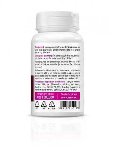Liver Help Forte 30 capsule Zenyth, REMEDII NATURISTE