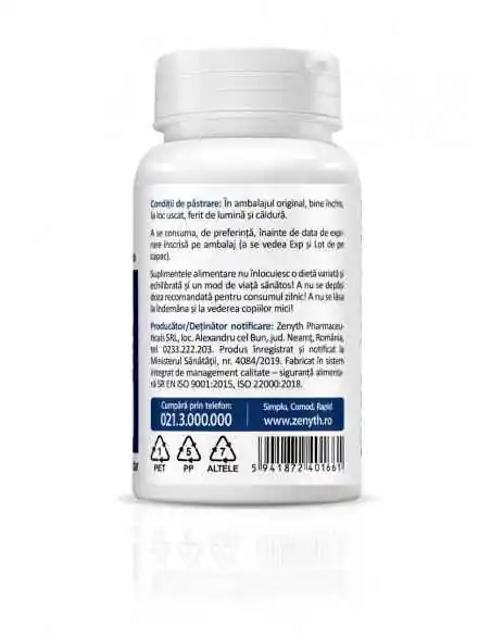 Magnesium Bisglycinate 30 capsule Zenyth, Stres