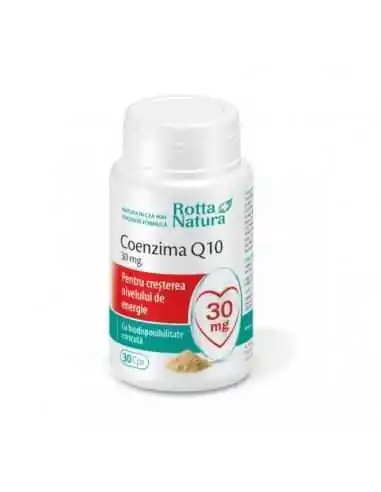 Coenzima Q10 30 mg 30 capsule Rotta Natura, Sistemul nervos