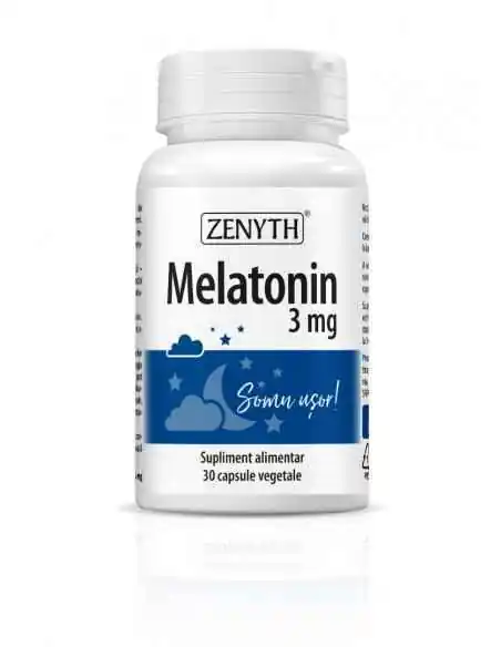 Melatonin 3mg 30 capsule Zenyth, Sistemul nervos