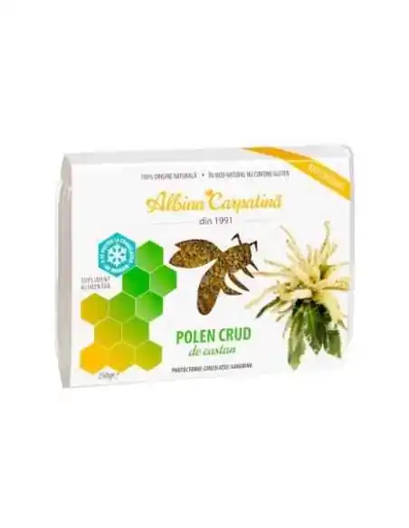Polen Crud de Castan 250 g Apicola Georgescu, VITAMINE SI MINERALE