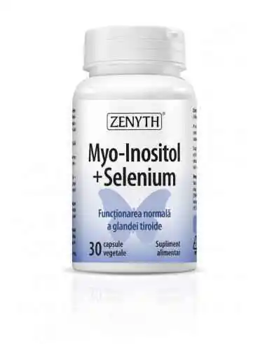 Myo-Inositol + Selenium 30 capsule Zenyth, Sistemul nervos