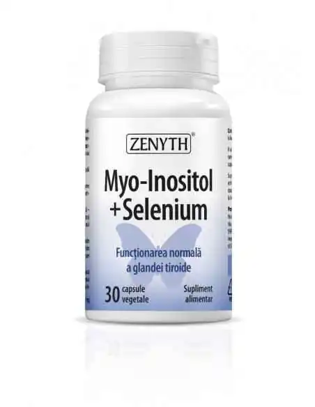 Myo-Inositol + Selenium 30 capsule Zenyth, Sistemul nervos