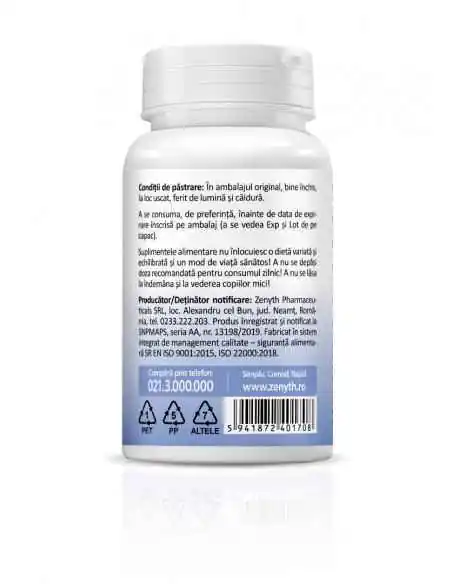 Myo-Inositol + Selenium 30 capsule Zenyth, Sistemul nervos