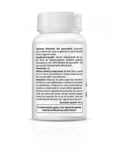 Quercetin Mini 30 capsule Zenyth, REMEDII NATURISTE