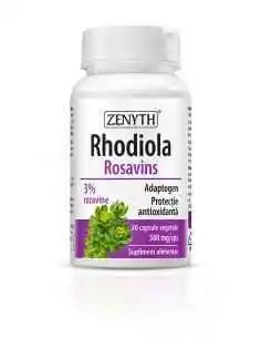 Rhodiola Rosavins 30 capsule Zenyth, REMEDII NATURISTE